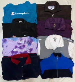 CHAMPION, NAUTICA, UNDER ARMOUR fleece jackets piece