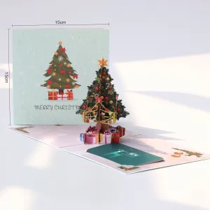 Christmas Pop-up Card Merry Christmas Tree Card