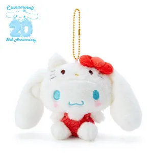 Cinnamoroll 20th anniversary "Narikiri" Hello Kitty plushie mascot