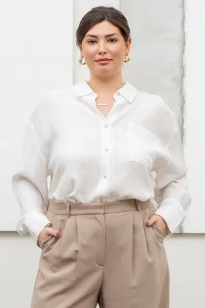 curvy TEXTURED BUTTON DOWN TOPBUTTON DOWN TOP