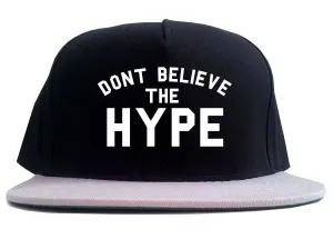 Don't Believe The Hype 2 Tone Snapback Hat