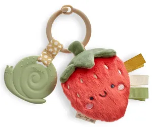 Itzy Pal Strawberry Plush & Teether