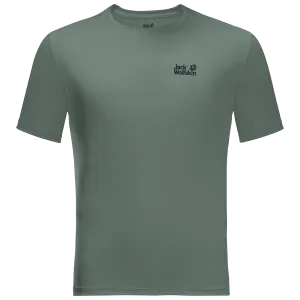 Jack Wolfskin Tech Tee Mens T Shirt - Hedge Green