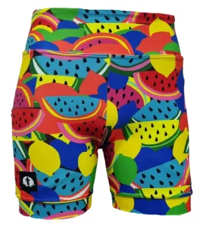 Kids High Waist Funky Pants - Melons