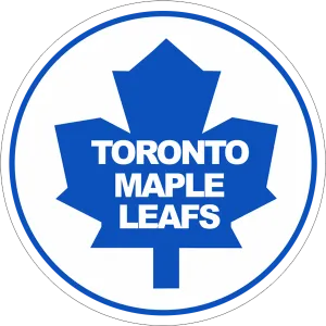 Toronto Maple Leafs Team Round Decal