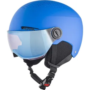 Winter Helmet Alpina Zupo Visor Q-Lite Blue Matt 54-58