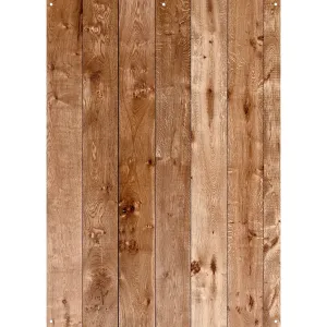 X-Drop Canvas Backdrop – Maple Wood Planks (5' x 7')